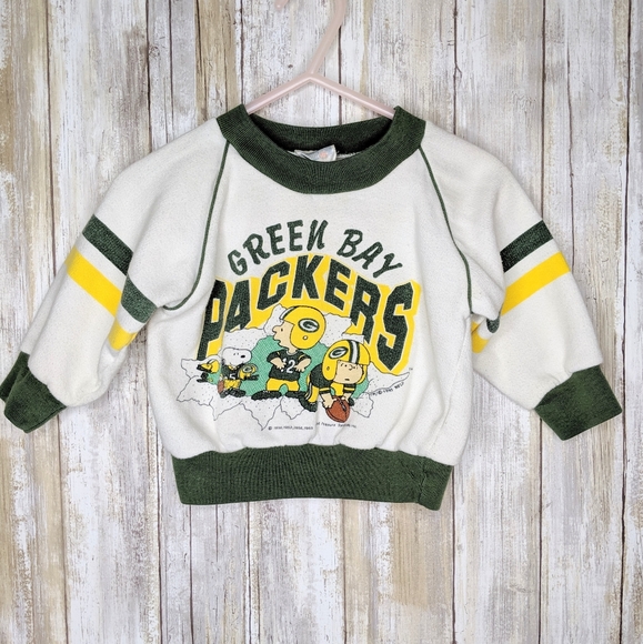 Vintage Other - Vtg Peanuts Green Bay Packers Infant